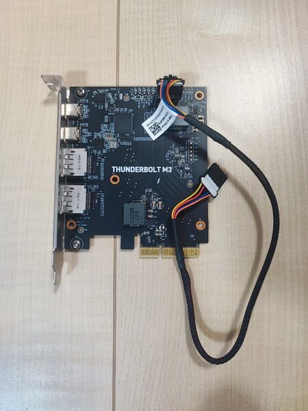 Thunderbolt M3 拡張カード PCI-Express 動作確認済み