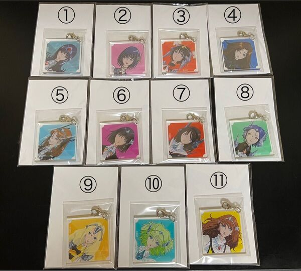 ファイブスター物語オンラインくじ くじ引き堂 アクリルキーホルダー&ブロマイドセット