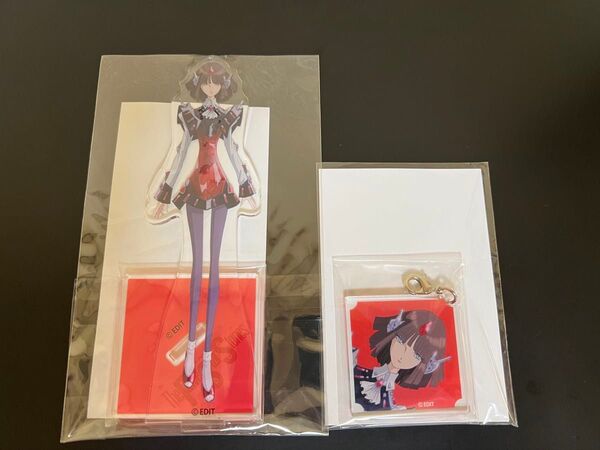 ファイブスター物語オンラインくじ くじ引き堂 アクリルスタンド+アクリルキーホルダー&ブロマイドセット S.S.L.