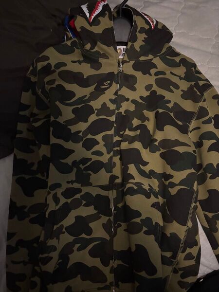 A BATHING APE パーカー シャークパーカー