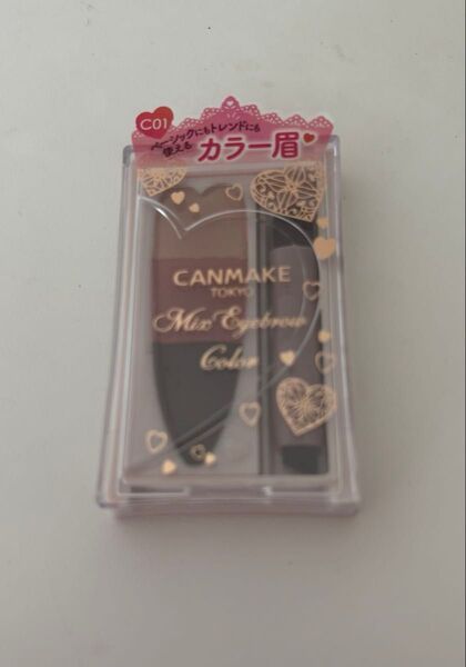CANMAKE ミックスアイブロウカラー C01 チャームピンク【新品未開封】キャンメイク