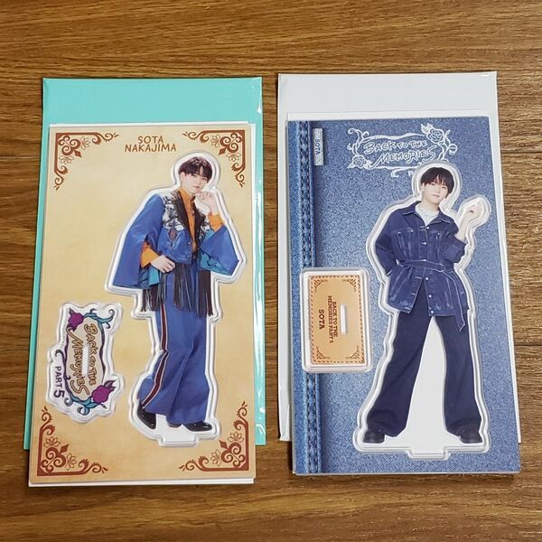 FANTASTICS 中島颯太 BTTM5 アクリルスタンド AB2種セット BACK TO THE MEMORIES アクスタ