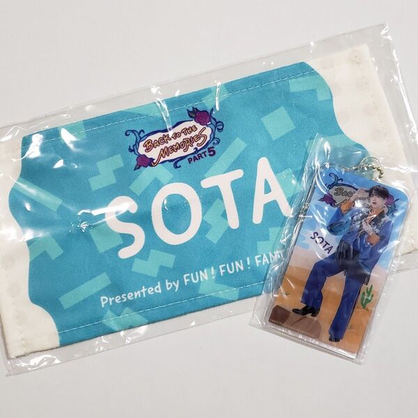 FANTASTICS 中島颯太 BTTM5 会場カプセル ガチャ クリアチャーム ミニタオル セット ファンタ アクスタ LDH