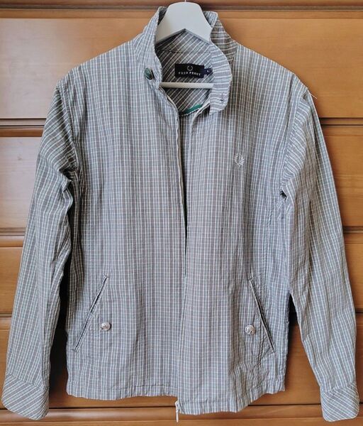 ☆ FRED PERRY フレッドペリー メンズ ジャケット 格子柄 Lサイズ