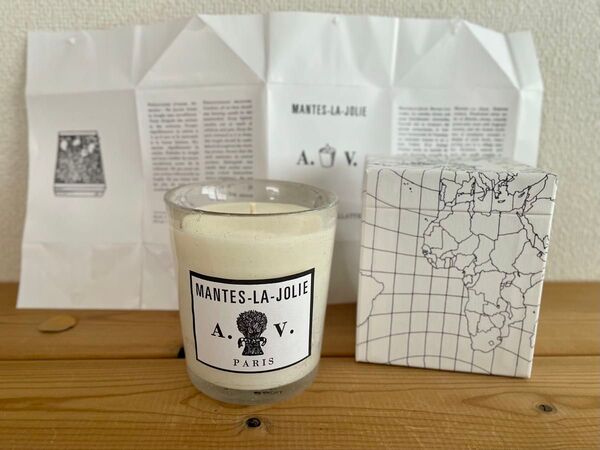 未使用 アスティエ ド ヴィラット MANTES LA JOLIE キャンドル astier de villatte