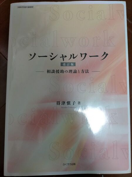 ソーシャルワーク 相談援助の理論と方法 得津慎子