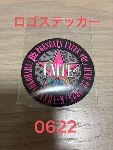 未使用★B’z PRESENTS UNITE #02 マキシマム ザ ホルモン コラボ ロゴステッカー 0622 6/22★