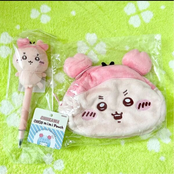 定価以下 ちいかわ 古本屋 カニちゃん ふわふわマスコットボールペン なりきりminiポーチ