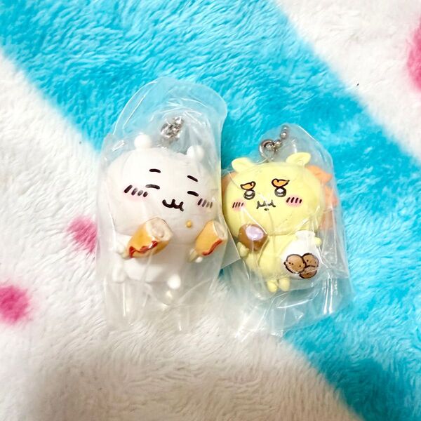 たべものいっぱいマスコット2 ちいかわ アメリカンドッグ シーサー さたぱんびん