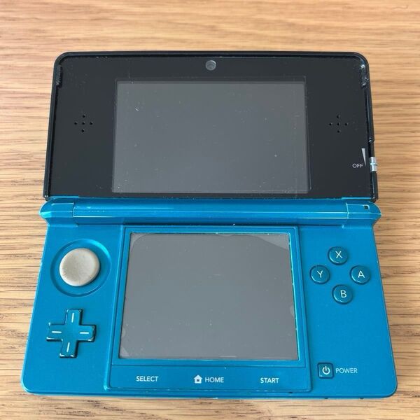 ニンテンドー3DS アクアブルー 本体 ジャンク品 充電器での充電可能 起動可能