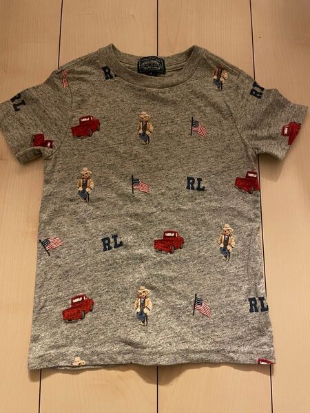 ポロラルフローレン ポロベア Tシャツ 4T 110cm グレー
