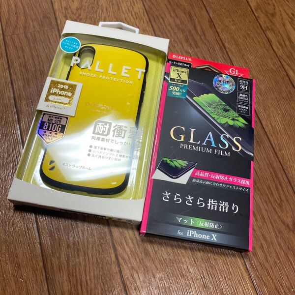 iPhone XS/X ケース フィルム