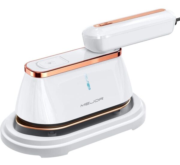 スチームアイロン 【2025新登場・1200Wハイパワー】 衣類スチーマー 折り畳み式&軽量 3段階スチーム調整 120