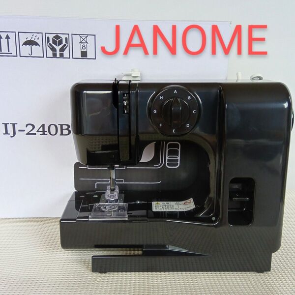 分解整備品 JANOME コンパクトミシン IJ-240B