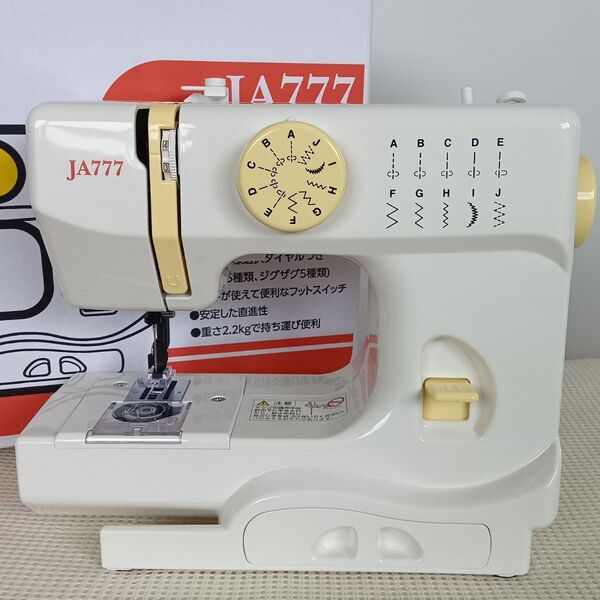 分解整備品 JANOME コンパクトミシン JA777