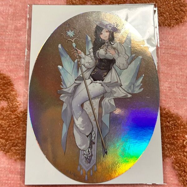 にじさんじ ART OF NIJISANJI OS特典 オーロラステッカー 白雪巴
