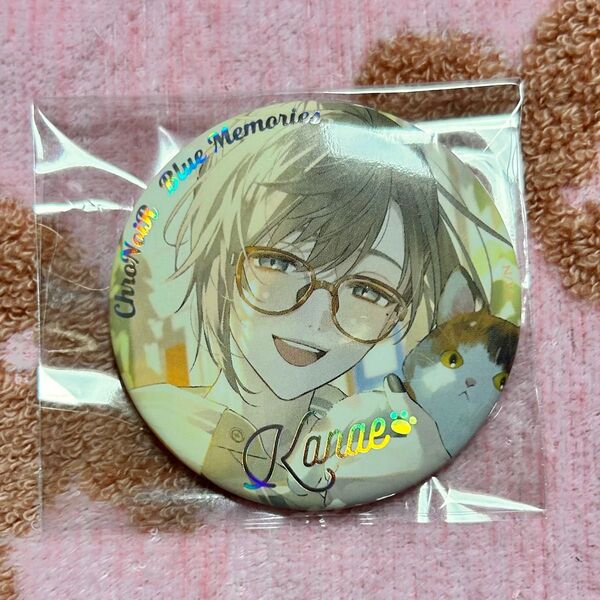 にじさんじ Blue Memories 缶バッジ 葛葉 叶 ChroNoiR