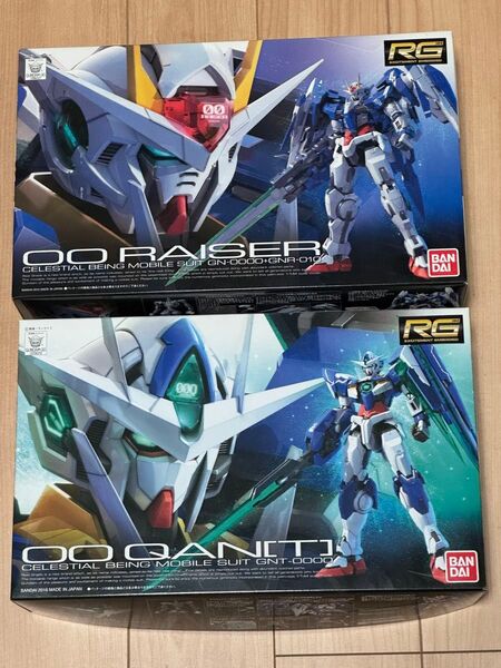 RG 1/144 GN-0000+GNR-010 ダブルオーライザー GNT-0000 ダブルオークアンタ 2点セット