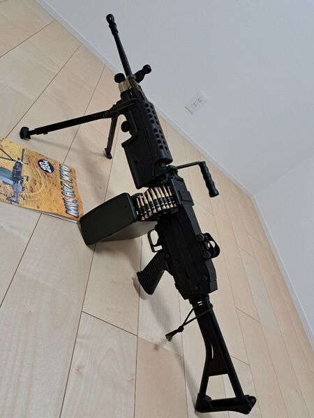 A&K M249 MINIMI 自衛隊カスタム 電動ガン