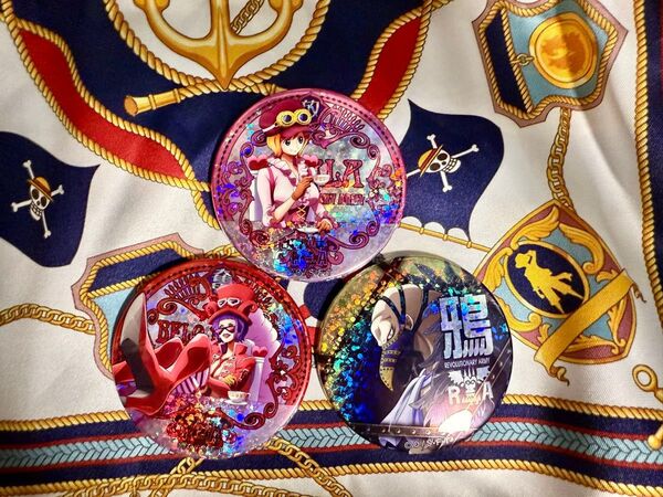 ONEPIECE 輩缶バッジ 第21弾 Shine コアラ・ベロベティ・カラス