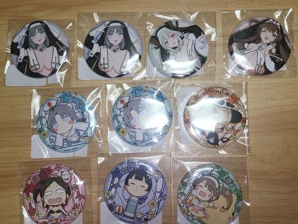 閃乱カグラ 爆乳ハイパーWebくじ 7パイ目 缶バッジ