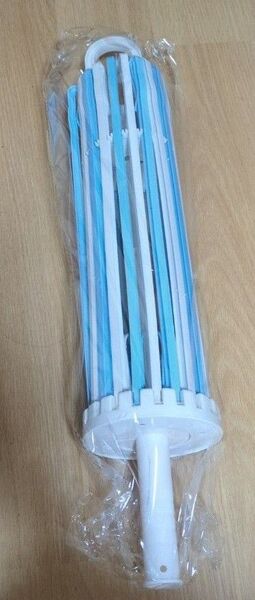 パラソルハンガー 洗濯物ハンガー 物干し ピンチハンガー 360°回転 折りたたみ式 軽量 省スペース 多機能 皺防止 収納便利