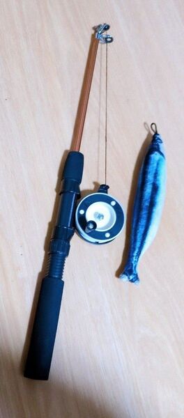 猫 おもちゃ 釣り竿 猫じゃらし 伸縮 きる 釣り竿 手動リール設計 運動不足対策 ストレス解消 ペット用品 室内ゲーム用具