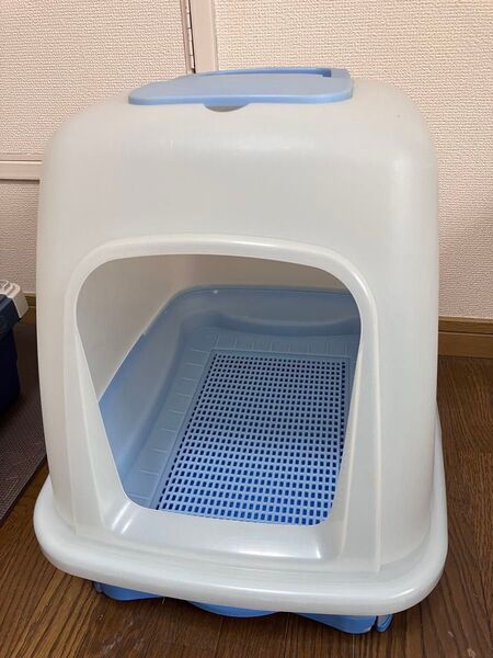 【美品】ユニ・チャーム デオトイレ 猫用トイレ 小型犬用にも 猫トイレ ネコトイレ 猫