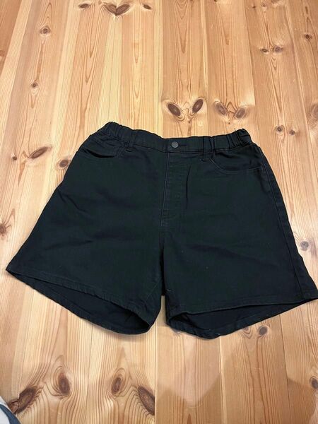 ショートパンツ ブラック 160㎝ ユニクロ