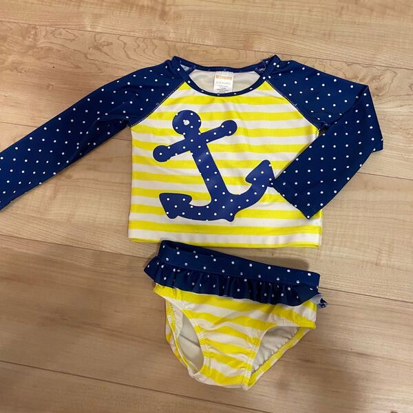 水着 ツーピース ラッシュガード 水遊び 1歳 2歳 0歳 保育園 女の子 男の子 プール GYMBOREE ラッシュガード