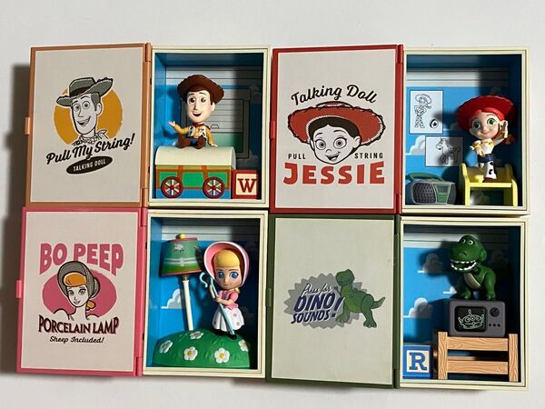 美品 トイストーリー POP MART ディズニー ピクサー ウッディ ジェシー ボーピープ レックス TOY STORY