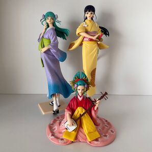 ONE PIECE 小紫 光月日和 お菊 フィギュア 3体セット