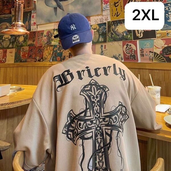 JUAS011 メンズtシャツ ティーシャツ 韓国風 五分丈袖 丸首 大きいサイズ ゆったり 英文字 夏 メンズファッション