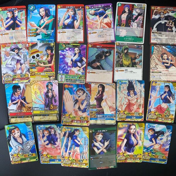 ワンピース ワンピーベリーマッチ ミラクルバトルカードダス ニコロビン