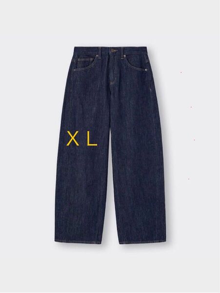 GU ローライズバギージーンズ XLサイズ