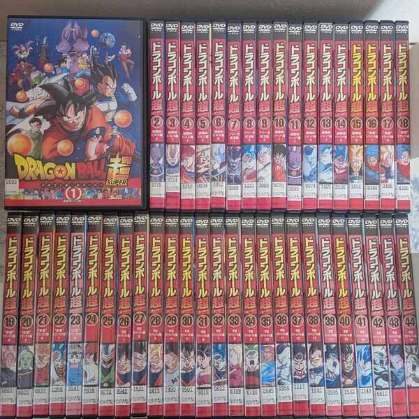 DVD ドラゴンボール超 全44巻 新品ケース付