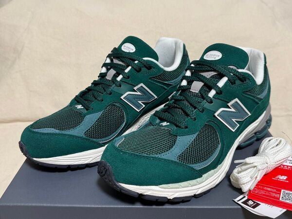 27.5cm ニューバランス M2002RFK グリーン系 1度だけ着用 超美品 New Balance US9.5