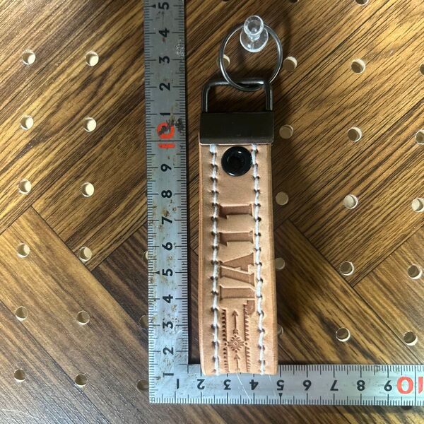 ジムニーja11キーリングホルダーキーホルダー【栃木レザーヌメ革レザークラフト】
