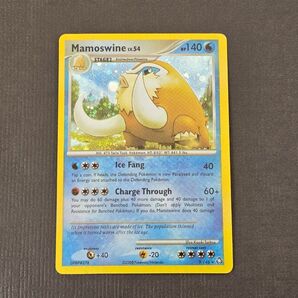 英語版 マンムー Mamoswine 2008 ポケモンカード