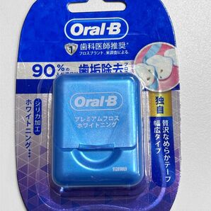 Oral-B オーラルB プレミアムデンタルフロス ホワイトニング 歯科医師推奨 35m 1個