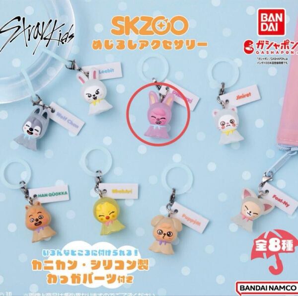 SKZOO めじるしアクセサリー トェッキ スキズ ガシャポン ガチャ