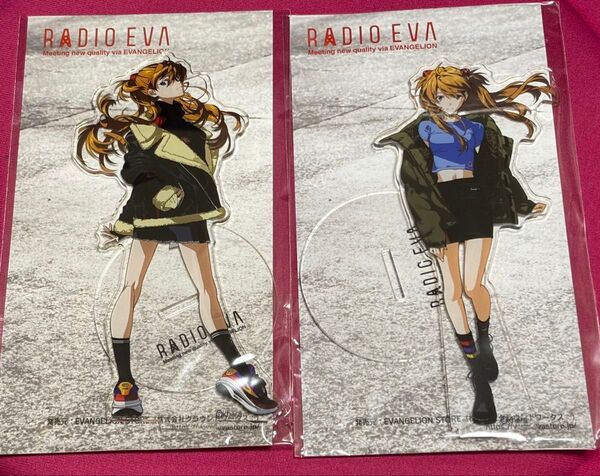 エヴァンゲリオンストア EVASTORE オリジナルRADIO EVA アクリルスタンド 第5弾 第6弾 アスカ