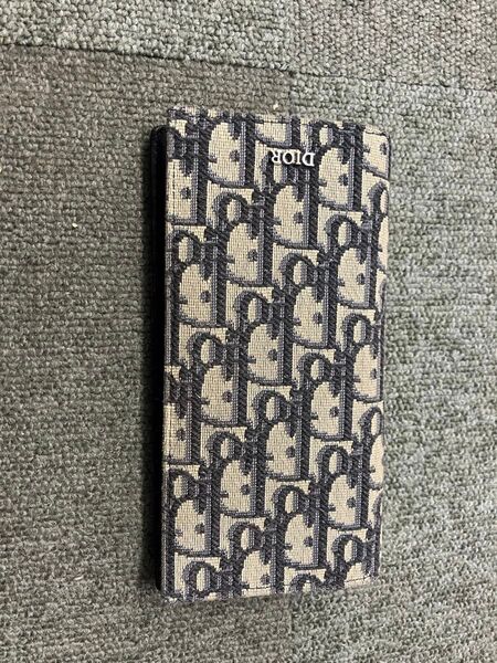 Christian Dior /オブリーク バーティカルロングウォレット 長財布