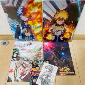 僕のヒーローアカデミア 劇場版 クリアファイル 他