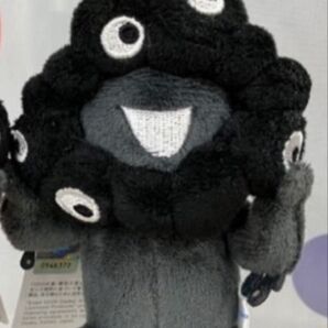 立ち ミャクミャク ぬいぐるみ 大阪万博 黒 キーホルダー