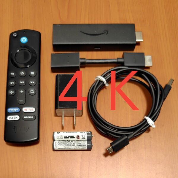 Amazon Fire TV Stick 4K *音声認識リモコン付き