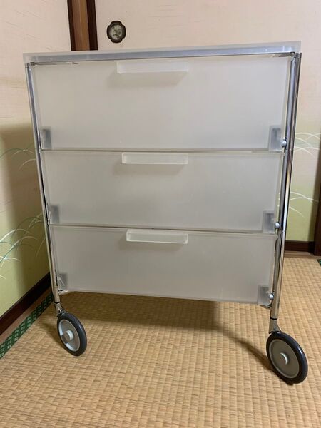 カルテル Kartell モビル3(引出し3段)MOBIL3 アイス