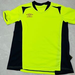 umbro サッカー/フットサル プラクティスシャツ 蛍光イエロー