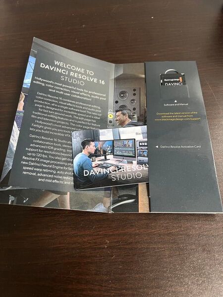 DaVinci Resolve 16 STIDIO ダヴィンチリゾルブ BlackMagic Cinema BMPCC ライセンス