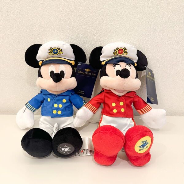 ディズニークルーズライン ミッキー ミニー ぬいぐるみ【タグ付き】海外ディズニー
